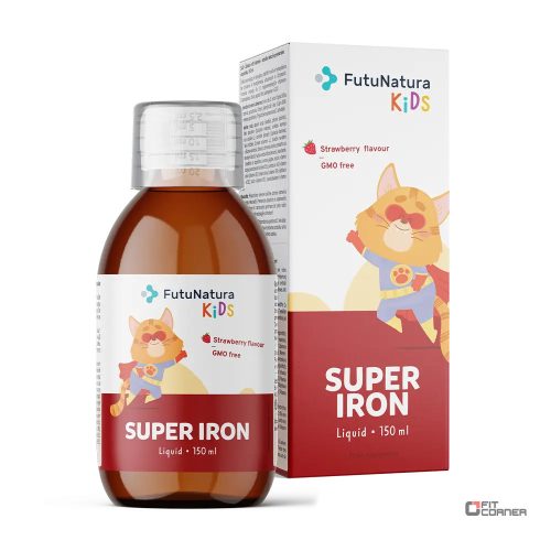 FutuNatura KIDS Super Iron Vas + B-Vitaminok 150ml
