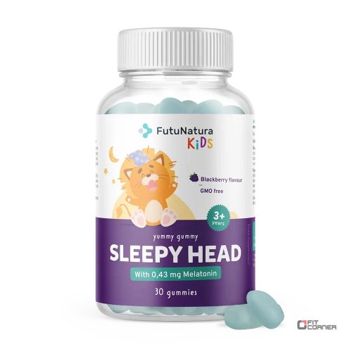 FutuNatura KIDS Sleepy Head (30 gumicukor)