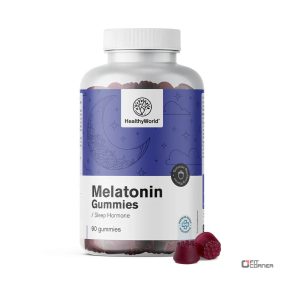 HealthyWorld Melatonin Gummies 1mg (90 gumicukor)