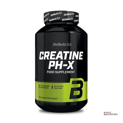 BiotechUSA Creatine pH-X kapszula (120 kapszula)