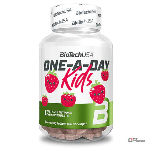 BiotechUSA One-A-Day Kids (90 rágótabletta)