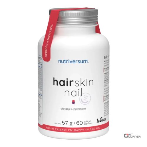 Nutriversum Hair Skin Nail (60 gélkapszula)