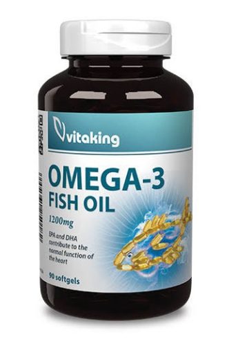 Vitaking Omega-3 1200mg (90 gélkapszula)