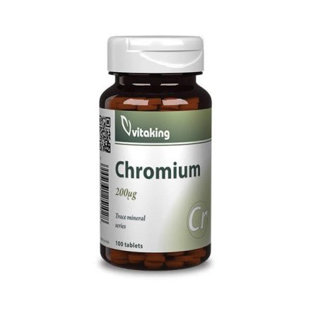 Vitaking Króm/Chromium Picolinate 200mcg (100 tabletta)