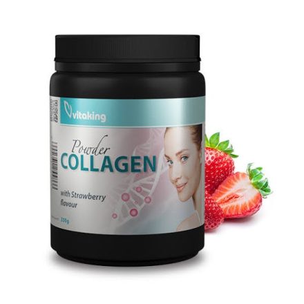 Vitaking Collagen italpor (stevia) 330g