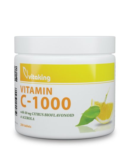 Vitaking C-1000 Bioflavonoid & Acerola tabletta (90/250)