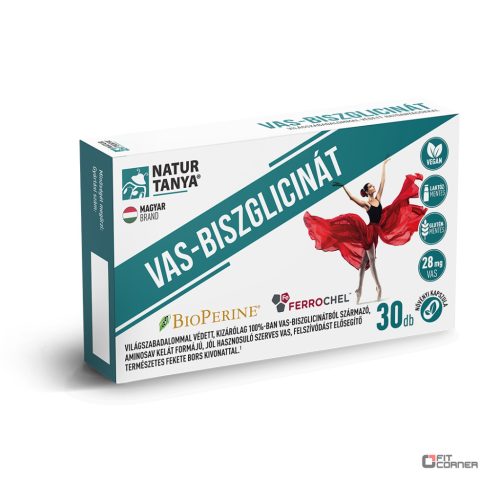Natur Tanya Szerves Vas-biszglicinát (30 kapszula)
