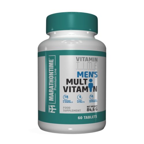 MarathonTime Men's Multivitamin (60 tabletta)