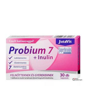 JutaVit Probium 7 + Inulin (30 kapszula)