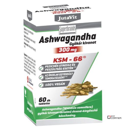 JutaVit Ashwagandha KSM-66® kivonat 300mg (60 tabletta)