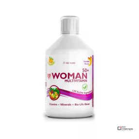   Swedish Nutra Woman 50+ Multivitamin 500ml - Folyékony Vitamin 50 év feletti Nőknek