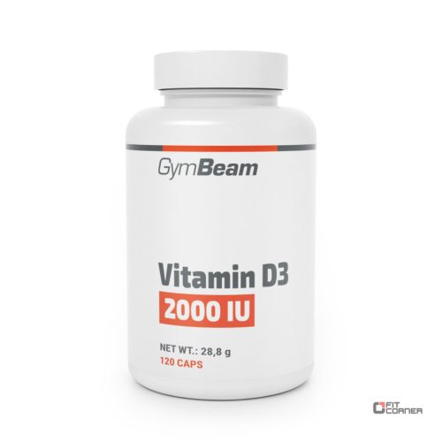 GymBeam D3-vitamin 2000 NE (120 gélkapszula)