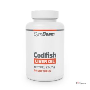 GymBeam Tőkehalmáj Olaj (90 gélkapszula)