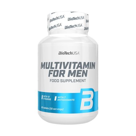 BiotechUSA Multivitamin for MEN (60 tabletta)