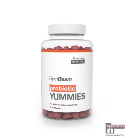 GymBeam Yummies Probiotikum (60 gumicukor)