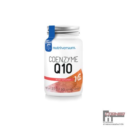 Nutriversum Coenzyme Q10 (60 gélkapszula)