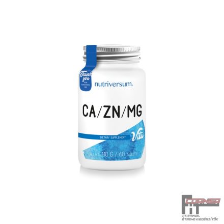 Nutriversum Ca-Zn-Mg (60 tabletta)