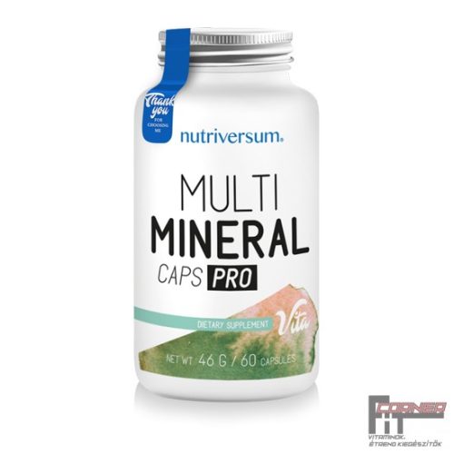 Nutriversum Multimineral Caps Pro (60 kapszula)