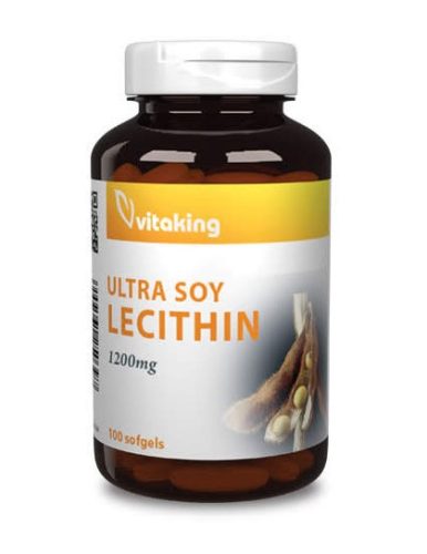 Vitaking Lecithin 1200mg (100 gélkapszula)