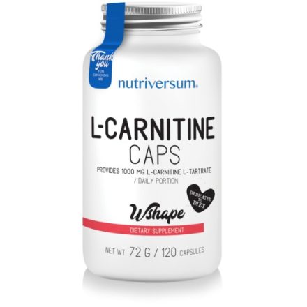 Nutriversum L-carnitine Caps (120 kapszula)