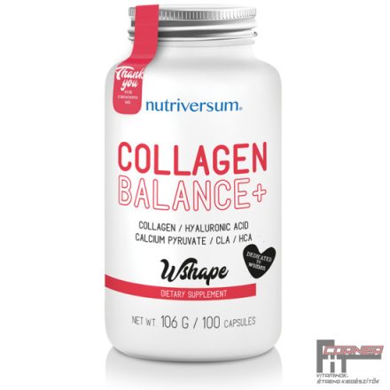 Nutriversum Collagen Balance+ (100 kapszula)