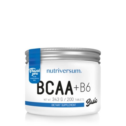 Nutriversum BCAA + B6 (200 tabletta)