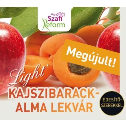 Szafi Reform Kajszibarack-Alma lekvár 350g